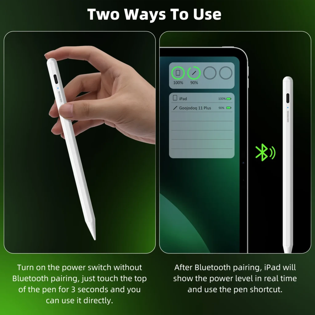 GOOJODOQ Pencil Stylus CD3266 | Stylus Pen For Apple Tablets 2018