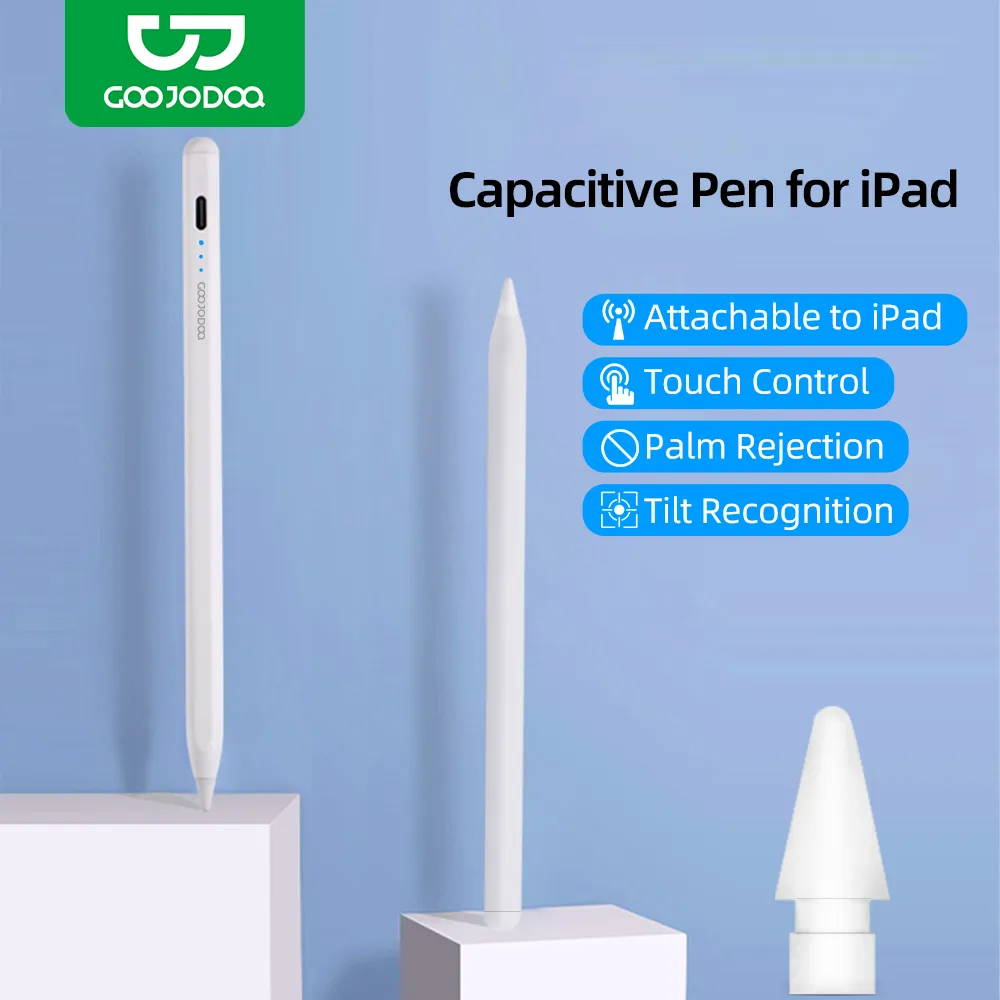 GOOJODOQ Pencil Stylus CD3293 | Stylus Pen For Apple Tablets 2018