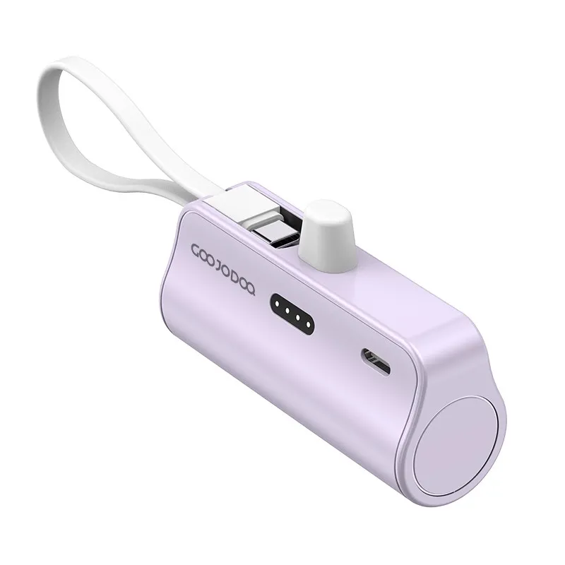 GOOJODOQ Official AD4021 5000mAh Mini Power Bank | Compact & Portable