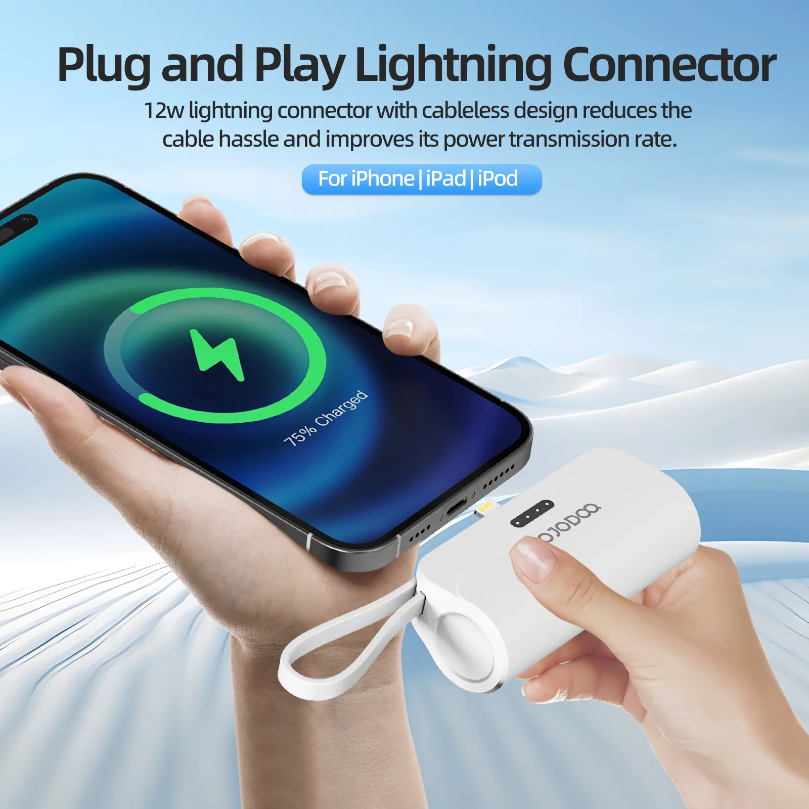 GOOJODOQ Official AD4023 5000mAh Mini Power Bank | Stylish & Compact -  GOOJODOQ